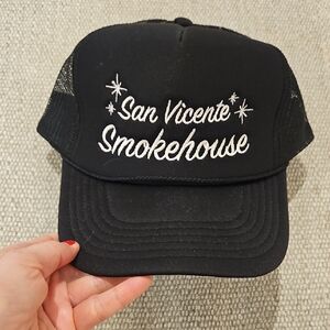 NWOT San Vicente Smokehouse Baseball Cap.